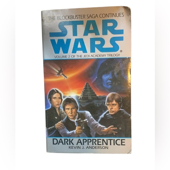 Tops - Star Wars Dark Apprentice Kevin Anderson Jedi Academy Trilogy V 2 Paperback 1994